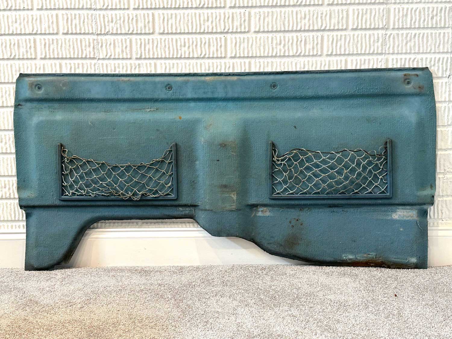 1984-1988 OEM Toyota Pickup XTRA CAB Interior Rear Trim Panel, Blue $135